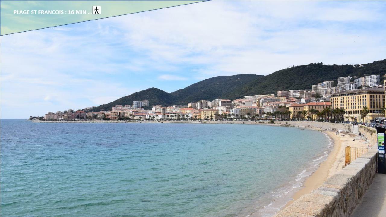 Centre Ajaccio ☆ Wifi ☆ Clim ☆ Plages מראה חיצוני תמונה